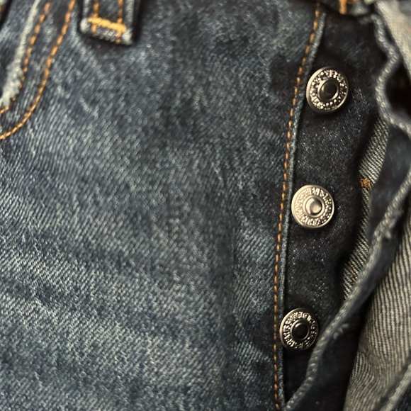 Levi’s Ribcage Straight Ankle Jeans blue 24 - Picture 8 of 11